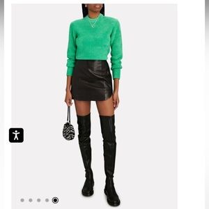 STAUD Black Over the Knee Boots